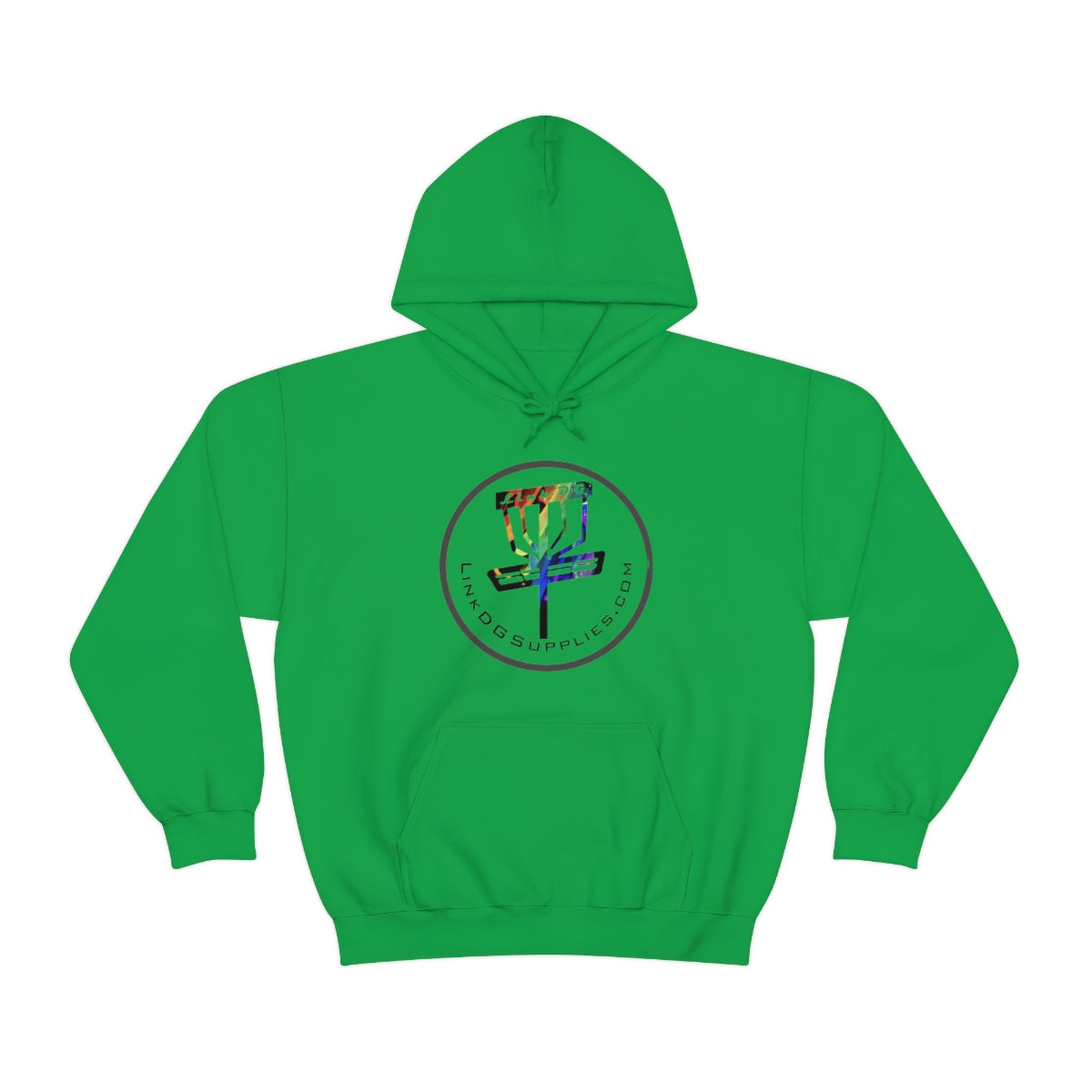 Link Disc Golf Supplies Go Throw Heavy Hoodie